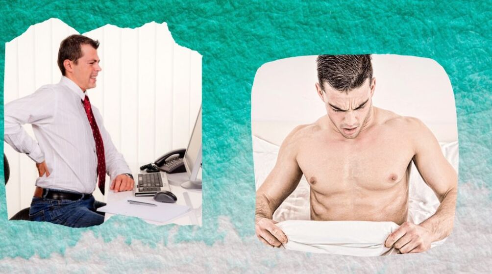 The symptoms of prostatitis in men