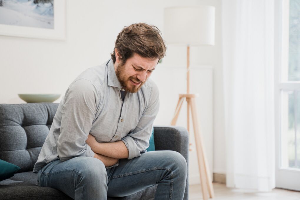 A person has prostatitis symptoms